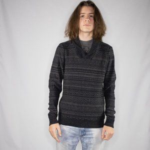 Men's American Rag CIE sweater cowl neckline M